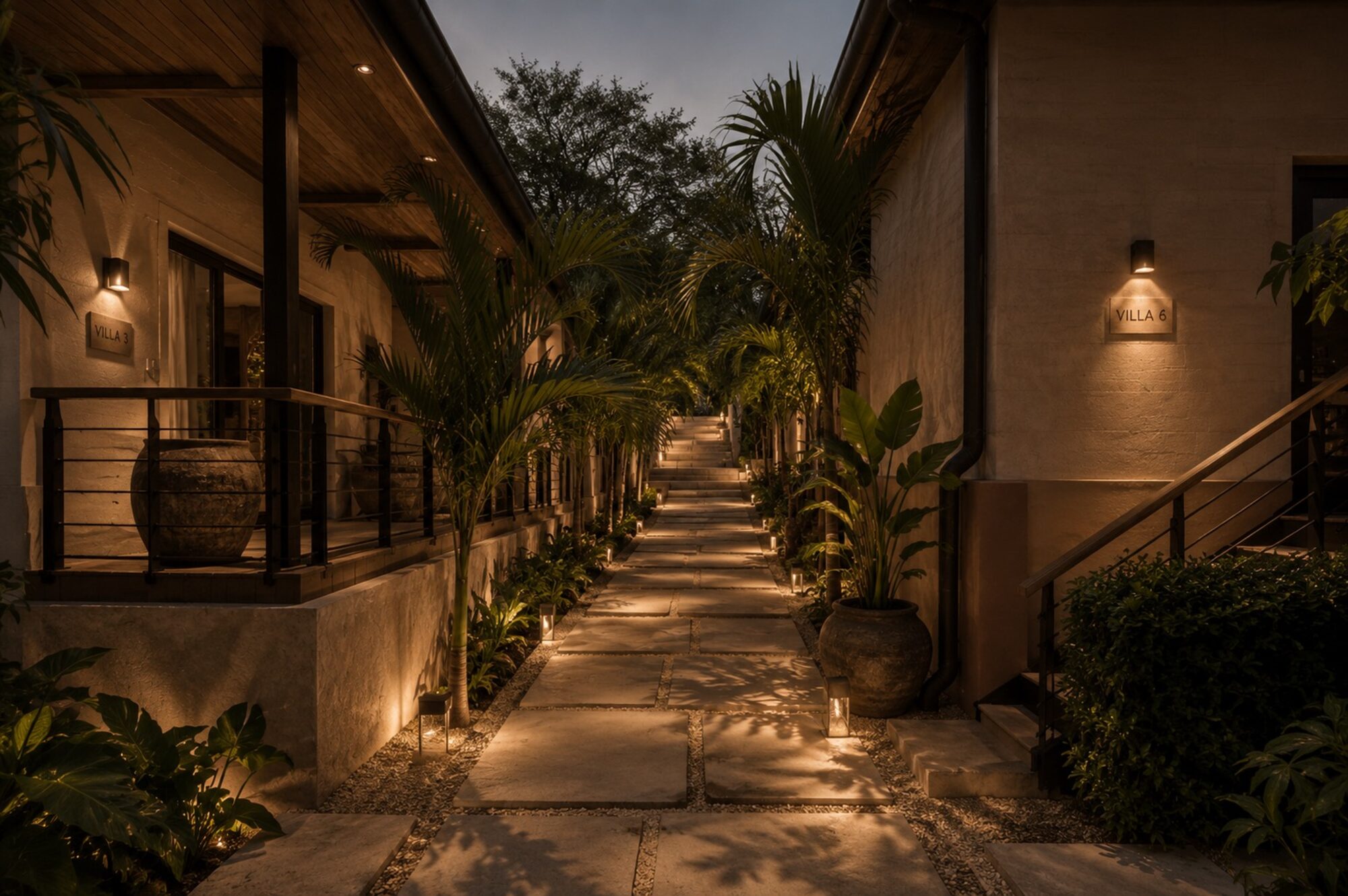 OTSO villa pathway